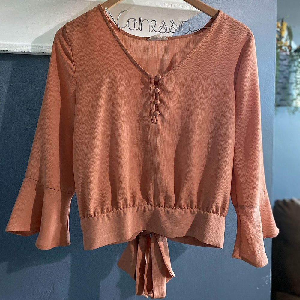 Stylish shabby chic blouse